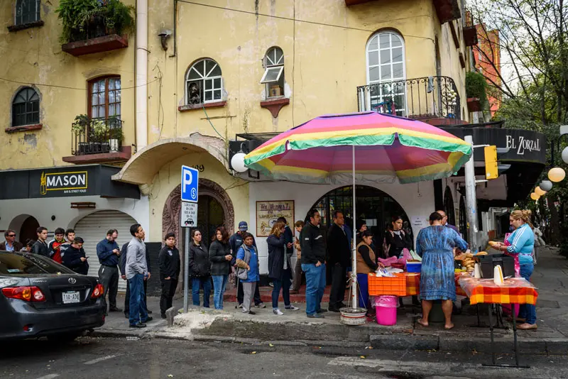 negocio de comida con poco dinero